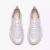 Sneakers da donna Solevana in pelle bianca