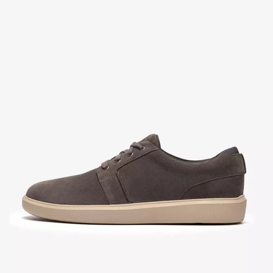 Sneakers da uomo Brodin Seam in pelle scamosciata grigia Sneakers da uomo Brodin Seam in pelle scamosciata grigia