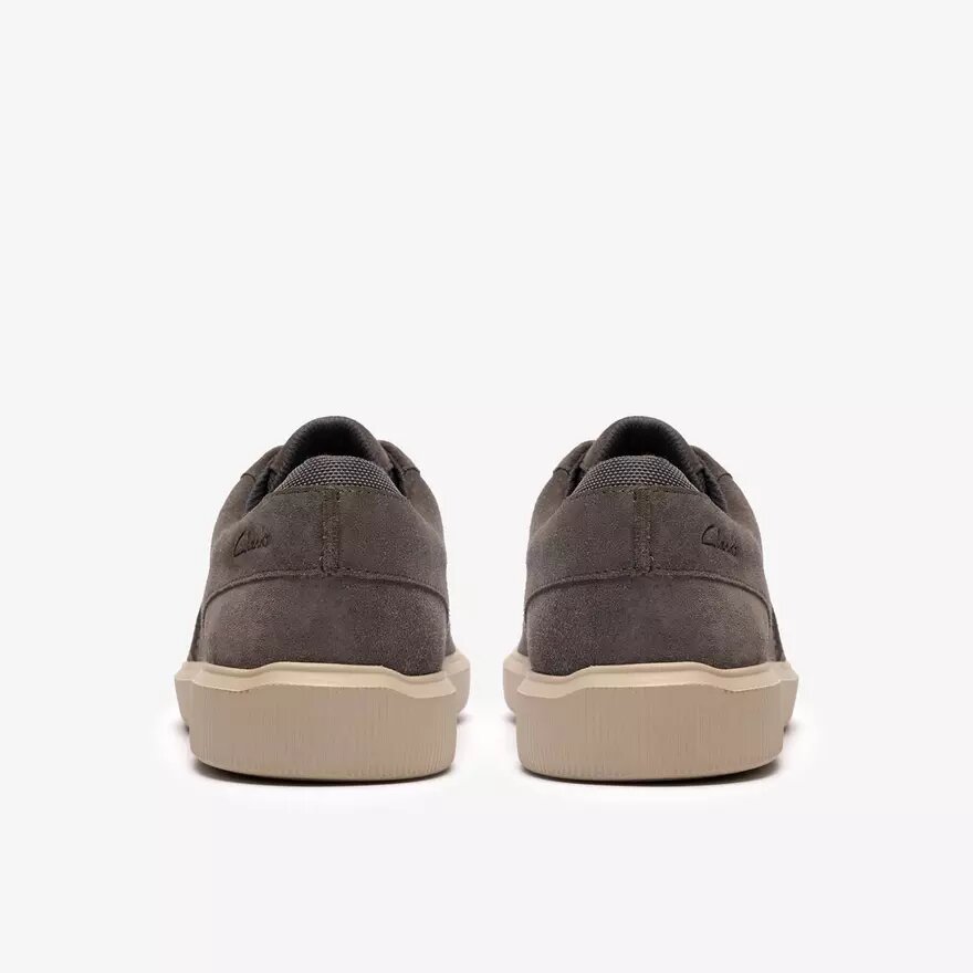 Sneakers da uomo Brodin Seam in pelle scamosciata grigia Sneakers da uomo Brodin Seam in pelle scamosciata grigia