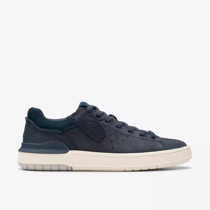 Sneakers da uomo Courtlite2 Run in nabuk blu navy Sneakers da uomo Courtlite2 Run in nabuk blu navy