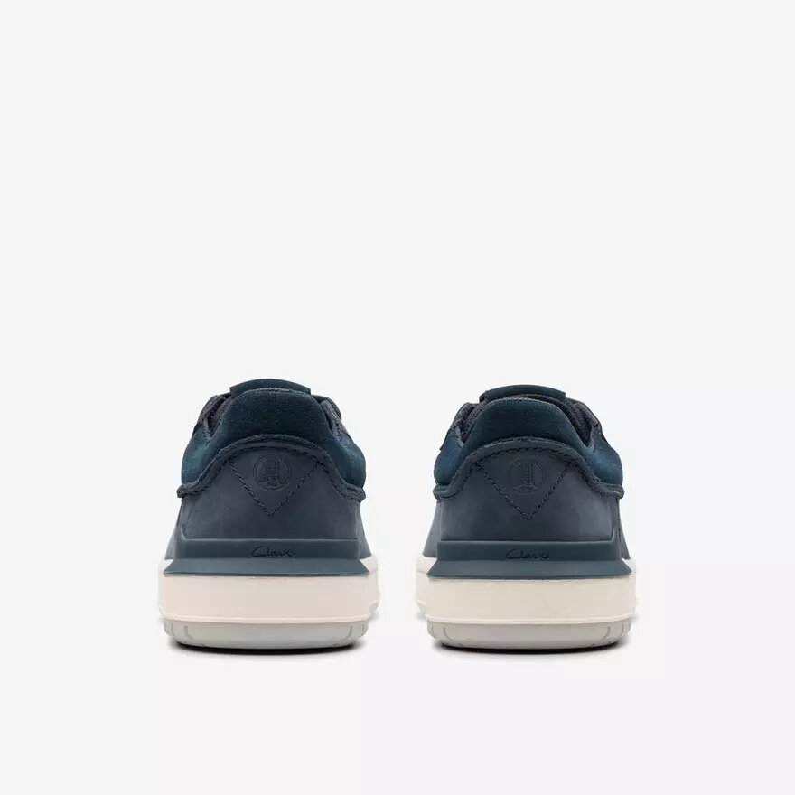 Sneakers da uomo Courtlite2 Run in nabuk blu navy Sneakers da uomo Courtlite2 Run in nabuk blu navy
