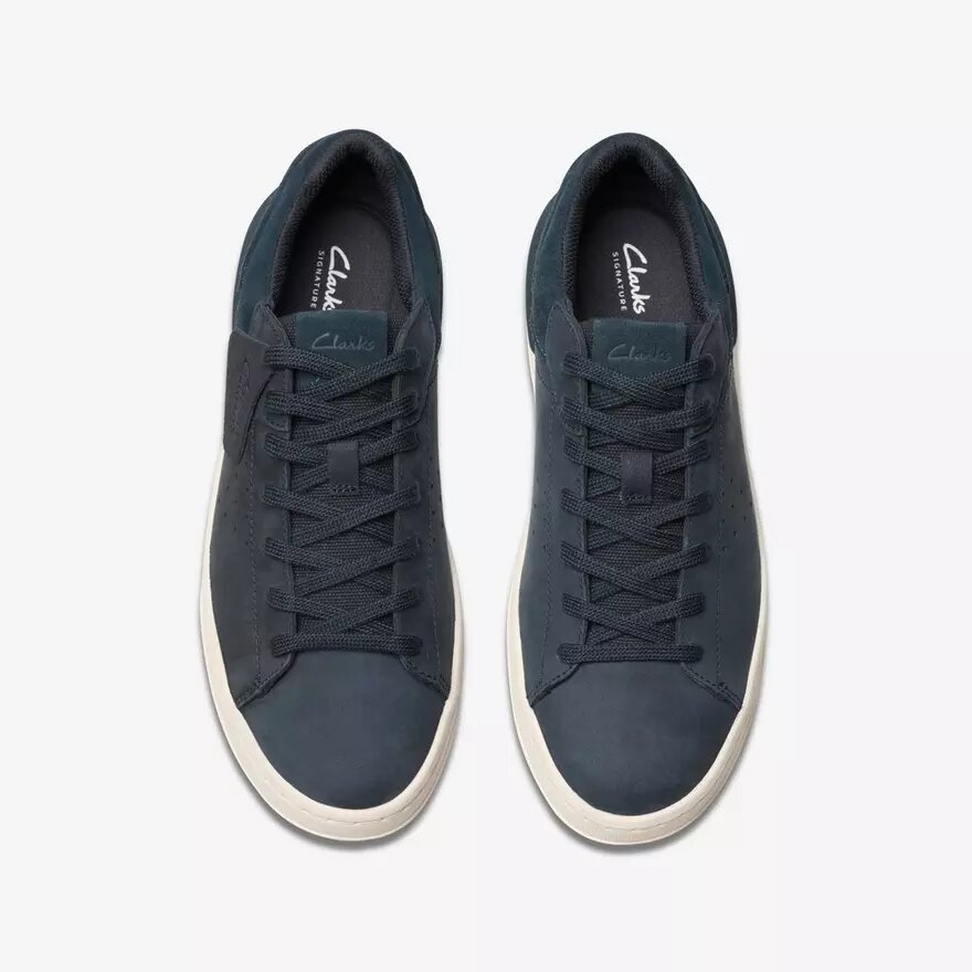 Sneakers da uomo Courtlite2 Run in nabuk blu navy Sneakers da uomo Courtlite2 Run in nabuk blu navy