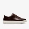 Sneakers da uomo Goswell Tie in pelle marrone Sneakers da uomo Goswell Tie in pelle marrone