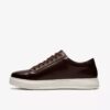 Sneakers da uomo Goswell Tie in pelle marrone Sneakers da uomo Goswell Tie in pelle marrone