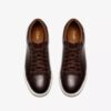 Sneakers da uomo Goswell Tie in pelle marrone Sneakers da uomo Goswell Tie in pelle marrone