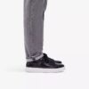 Sneakers da uomo Goswell Tie in pelle nera Sneakers da uomo Goswell Tie in pelle nera