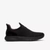 Sneakers da uomo Motion Trek in maglia nera