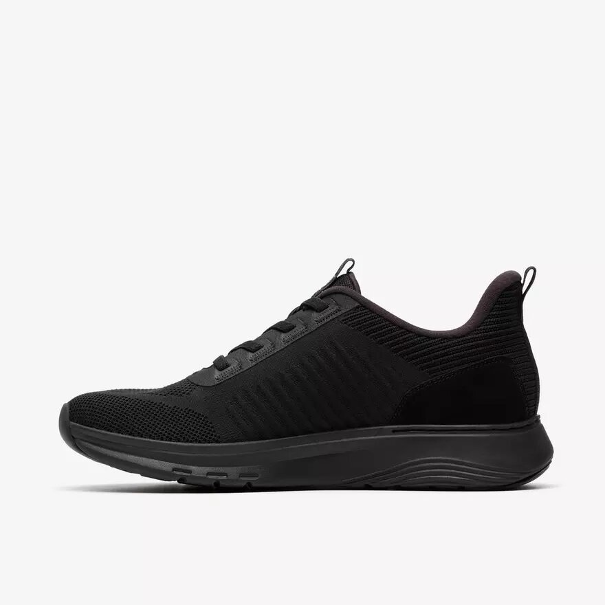 Sneakers da uomo Motion Trek Lt in maglia nera Sneakers da uomo Motion Trek Lt in maglia nera