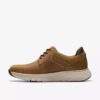 Sneakers da uomo Motion Trek Pt in pelle color cuoio scuro