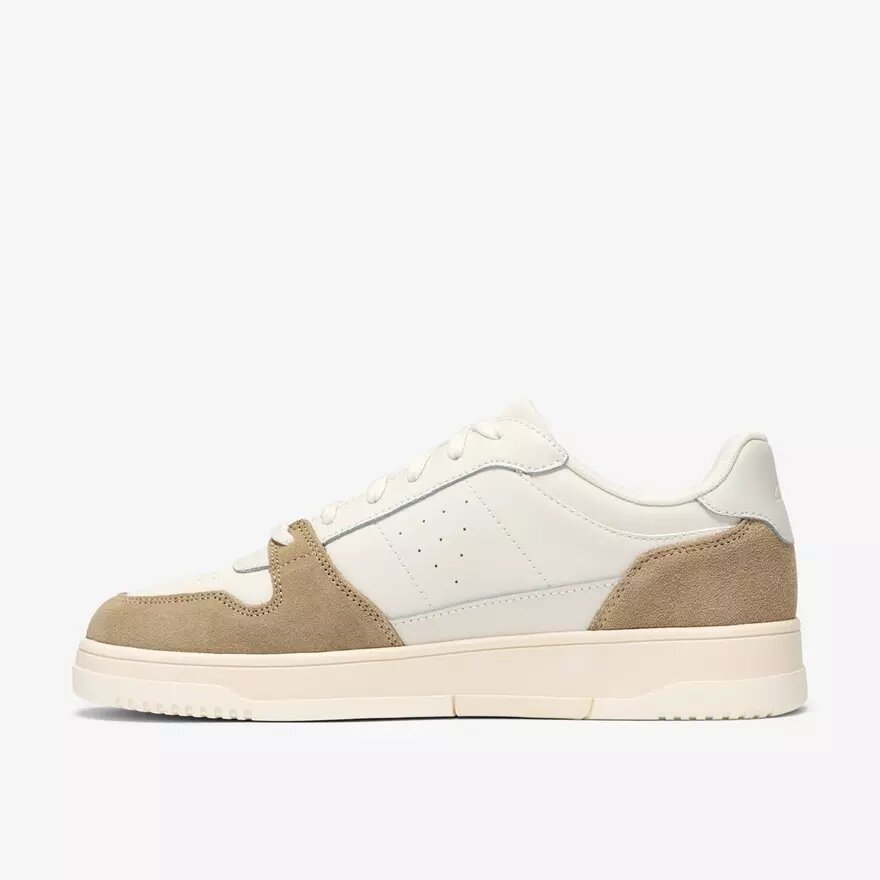 Sneakers da uomo Newick Lace bianca a combinazioni Sneakers da uomo Newick Lace bianca a combinazioni