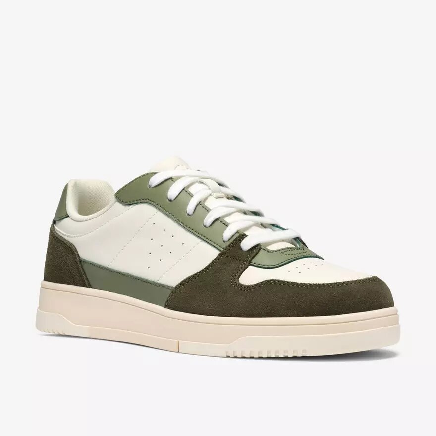 Sneakers da uomo Newick Lace con combinazione di colori verde Sneakers da uomo Newick Lace con combinazione di colori verde