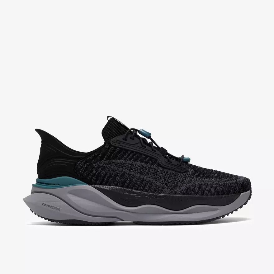 Sneakers da uomo Pace Rise nera a combinazioni Sneakers da uomo Pace Rise nera a combinazioni