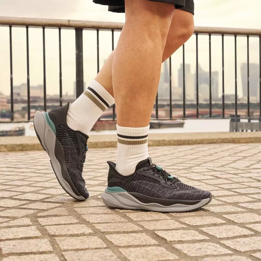 Sneakers da uomo Pace Rise nera a combinazioni Sneakers da uomo Pace Rise nera a combinazioni