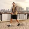 Sneakers da uomo Pace Rise nera a combinazioni Sneakers da uomo Pace Rise nera a combinazioni