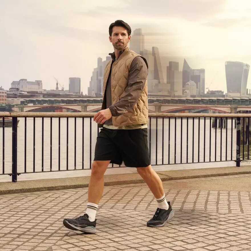 Sneakers da uomo Pace Rise nera a combinazioni Sneakers da uomo Pace Rise nera a combinazioni
