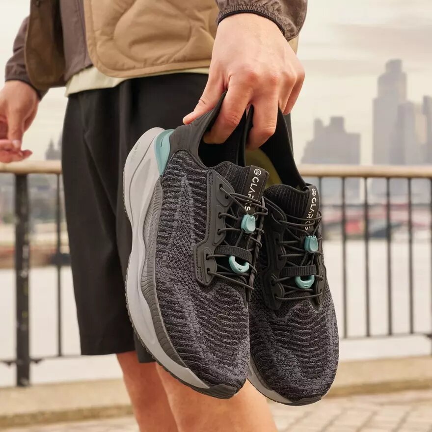 Sneakers da uomo Pace Rise nera a combinazioni Sneakers da uomo Pace Rise nera a combinazioni