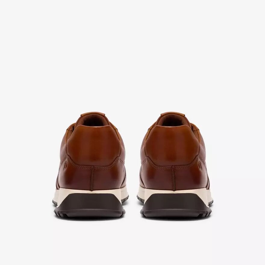 Sneakers da uomo Radwell Tie in pelle color cuoio Sneakers da uomo Radwell Tie in pelle color cuoio