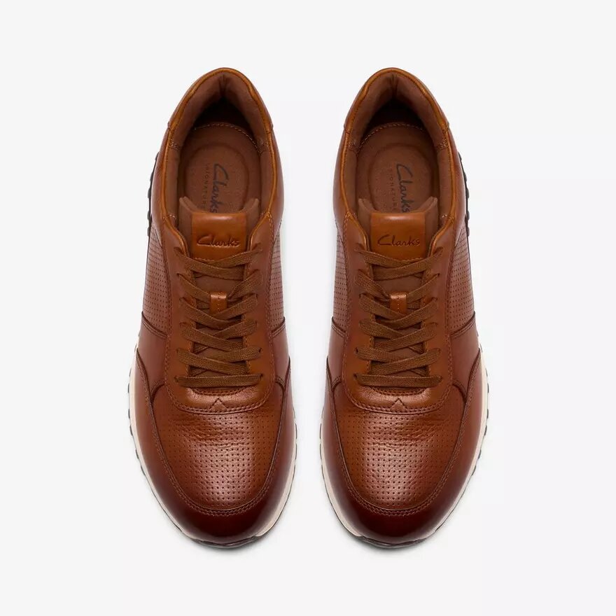 Sneakers da uomo Radwell Tie in pelle color cuoio Sneakers da uomo Radwell Tie in pelle color cuoio