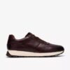 Sneakers da uomo Radwell Tie in pelle marrone