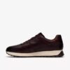 Sneakers da uomo Radwell Tie in pelle marrone