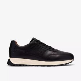 Sneakers da uomo Radwell Tie in pelle nera