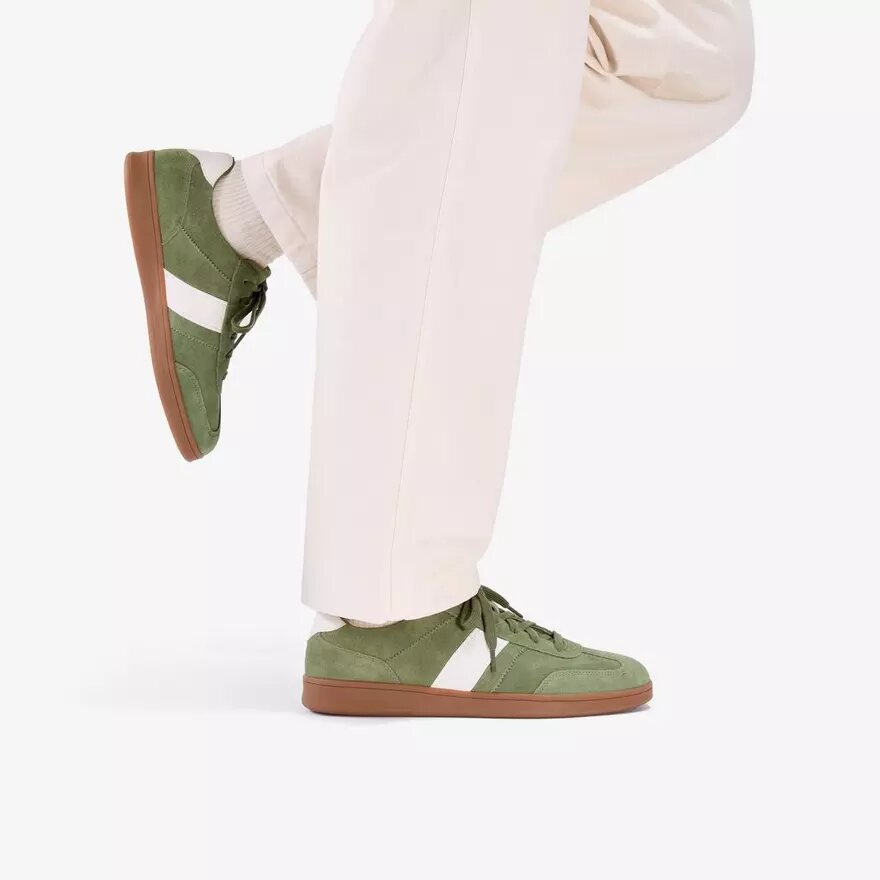 Sneakers da uomo Seco Speed in pelle scamosciata verde Sneakers da uomo Seco Speed in pelle scamosciata verde