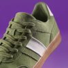 Sneakers da uomo Seco Speed in pelle scamosciata verde Sneakers da uomo Seco Speed in pelle scamosciata verde