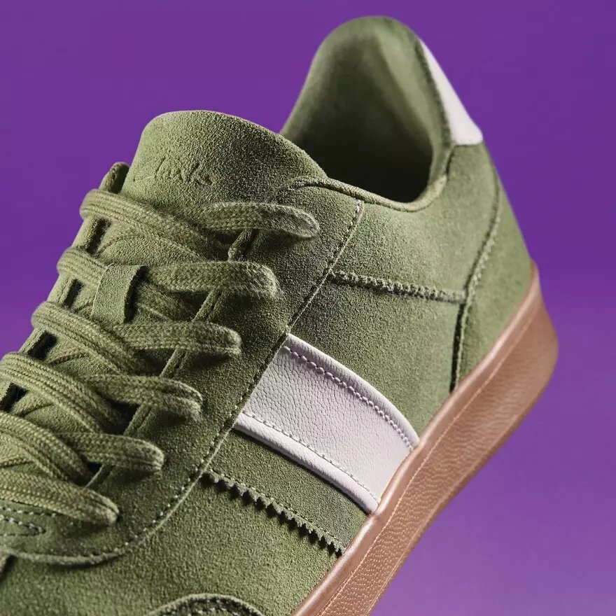 Sneakers da uomo Seco Speed in pelle scamosciata verde Sneakers da uomo Seco Speed in pelle scamosciata verde