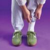 Sneakers da uomo Seco Speed in pelle scamosciata verde Sneakers da uomo Seco Speed in pelle scamosciata verde