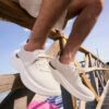 Sneakers da uomo Solevana in bianco sporco