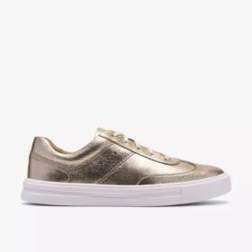 Sneakers Makea Court Soft Gold da donna