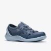 Solevana Step blu-grigio da donna, Slip-on senza lacci Solevana Step blu-grigio da donna, Slip-on senza lacci