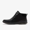 Stivaletti Chelsea da donna Orlene Top in pelle nera impermeabile Stivaletti Chelsea da donna Orlene Top in pelle nera impermeabile