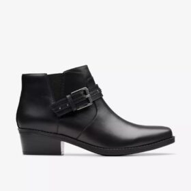 Stivaletti da donna Danyelle Wish in pelle nera