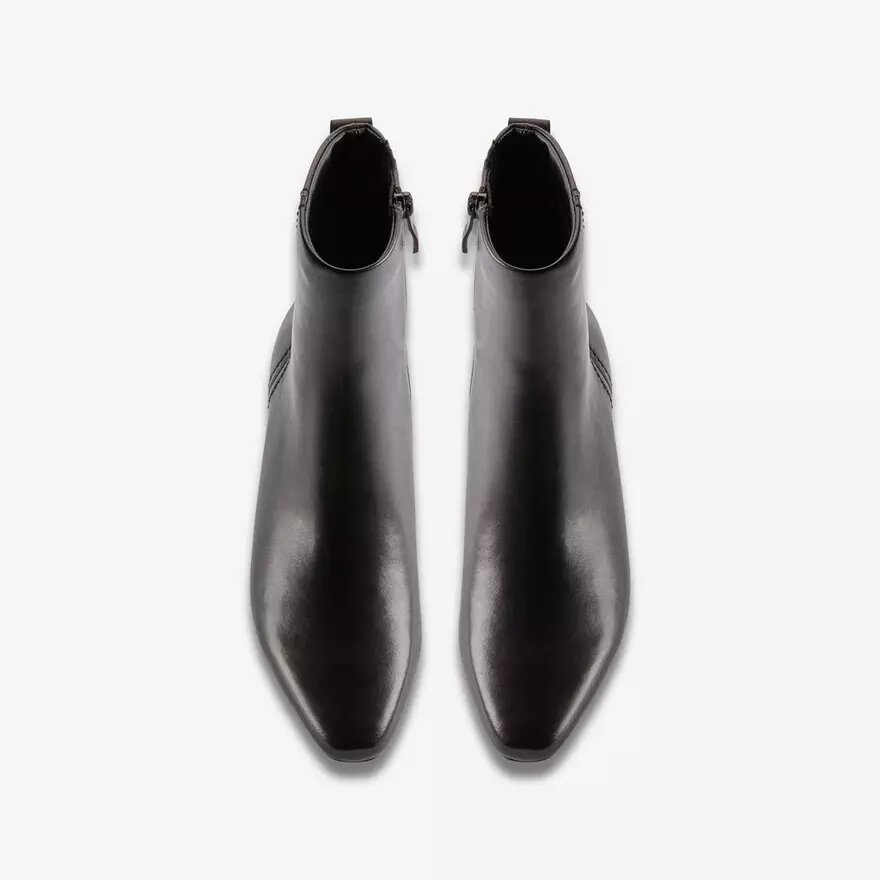 Stivaletti da donna Edina Up in pelle nera Stivaletti da donna Edina Up in pelle nera