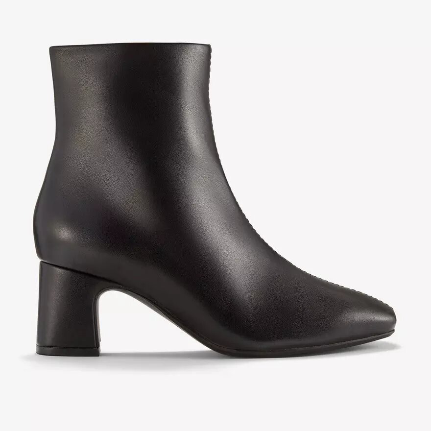 Stivaletti da donna Fernie Zip in pelle nera Stivaletti da donna Fernie Zip in pelle nera