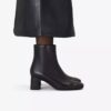 Stivaletti da donna Fernie Zip in pelle nera Stivaletti da donna Fernie Zip in pelle nera