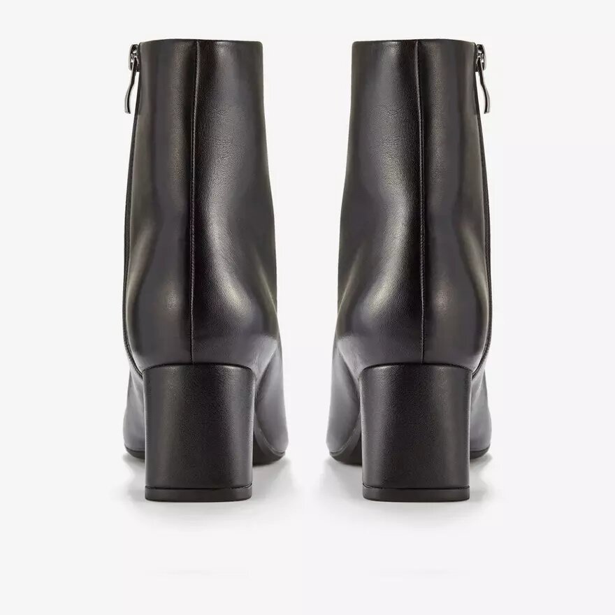 Stivaletti da donna Fernie Zip in pelle nera Stivaletti da donna Fernie Zip in pelle nera