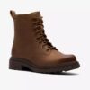 Stivaletti da donna modello Orinoco3 in pelle color noce