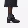 Stivaletti da donna Shaya Sky in pelle nera Stivaletti da donna Shaya Sky in pelle nera