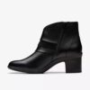 Stivaletti da donna Shaya Sky in pelle nera Stivaletti da donna Shaya Sky in pelle nera