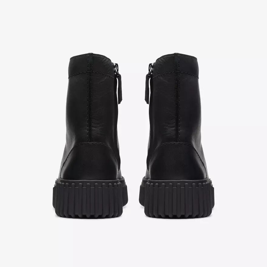 Stivaletti da donna Torhill Rise in pelle nera (USA) Stivaletti da donna Torhill Rise in pelle nera (USA)