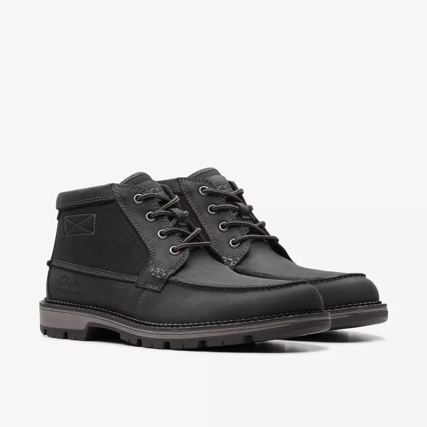 Stivaletti da uomo Maplewalk Moc neri Stivaletti da uomo Maplewalk Moc neri