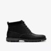 Stivaletti da uomo Maplewalk Rise in pelle nera Stivaletti da uomo Maplewalk Rise in pelle nera