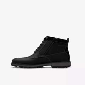 Stivaletti da uomo Maplewalk Rise in pelle nera