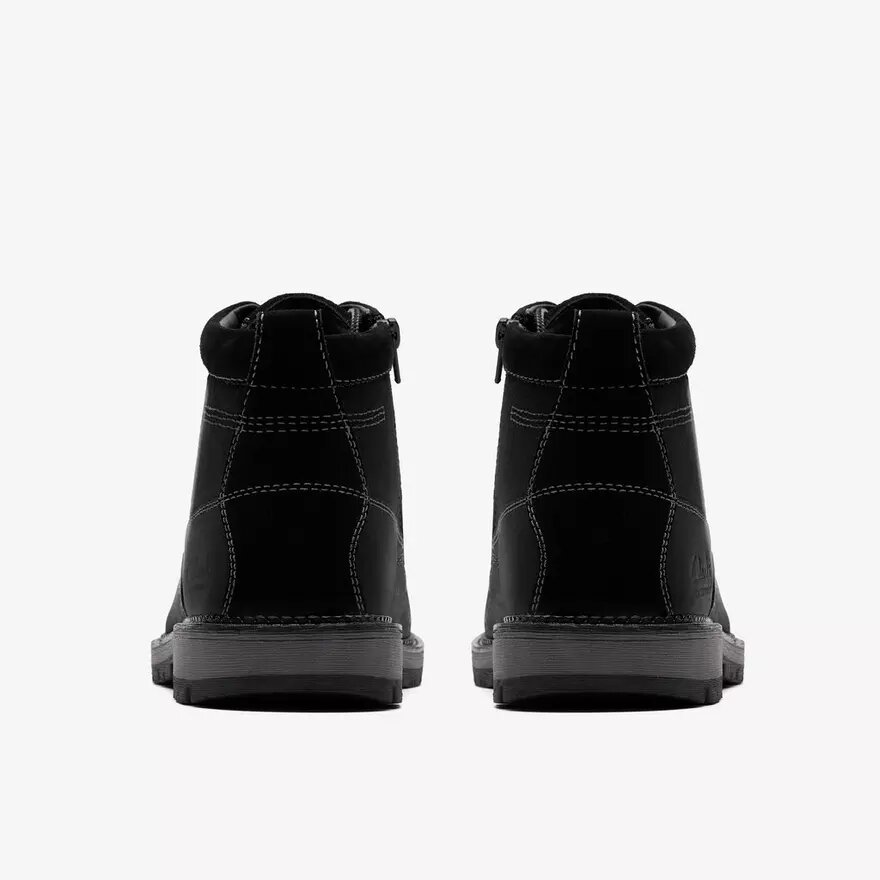 Stivaletti da uomo Maplewalk Rise in pelle nera Stivaletti da uomo Maplewalk Rise in pelle nera