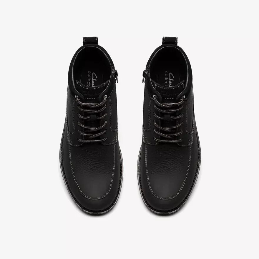 Stivaletti da uomo Maplewalk Rise in pelle nera Stivaletti da uomo Maplewalk Rise in pelle nera