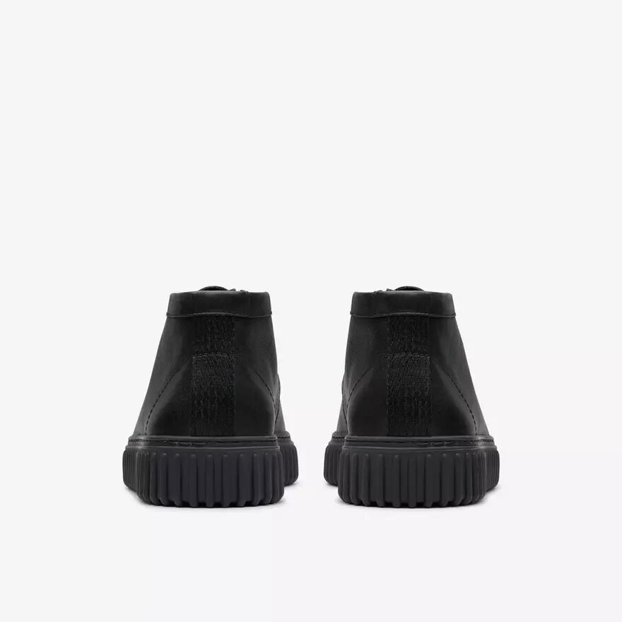 Stivaletti da uomo Torhill Hi in pelle nera Stivaletti da uomo Torhill Hi in pelle nera