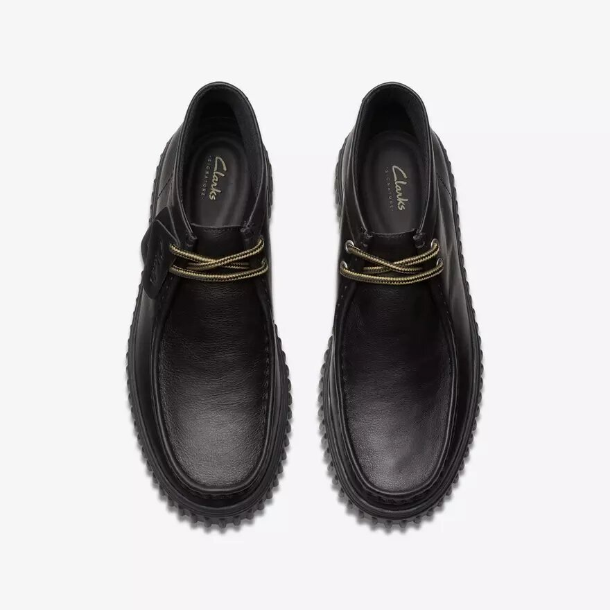 Stivaletti da uomo Torhill Hi in pelle nera Stivaletti da uomo Torhill Hi in pelle nera