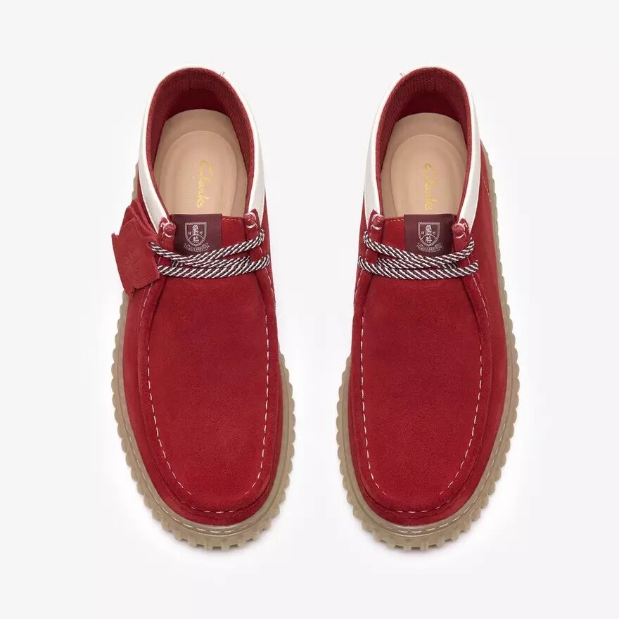 Stivaletti da uomo Torhill Hi in pelle scamosciata rossa Stivaletti da uomo Torhill Hi in pelle scamosciata rossa